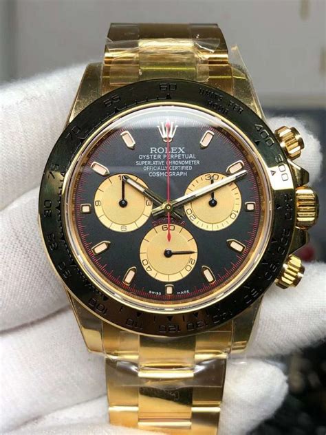 rolex daytona gold copy|fake Rolex daytona.